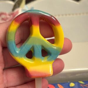 Colorful Peace Sign Mini A241